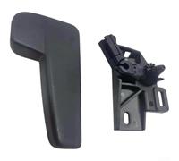 RHD Hood Release Handle 5FM823533 for SEAT for ateca for toledo - Bonnet Latch Pull Lever Mount Bracket Black(A Set Of)