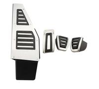RHD Sport Fuel Brake Dead Pedal Cover Set For Seat For Leon 5F MK3 Auto Car Pedals(MT with Rest)