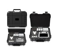RHDFNFF Compatible For DJI Mini 3/4Pro Explosion Proof Protective Cover Hard Shell Large Capacity Waterproof Box(Black)