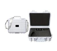 RHDFNFF Compatible For DJI Mini 3/4Pro Explosion Proof Protective Cover Hard Shell Large Capacity Waterproof Box(White)