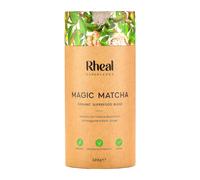 Rheal Magic Matcha 120g | 60 Servings | Contains Lion's Mane Mushroom & Ashwagandha | Supports Wellness Through Brain-Loving Superfoods | 100% Organic