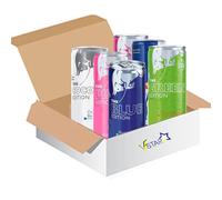 Rhedd Bhulll Energy Drink 250ml - Full Range of Flavours - Value Packs (Pack of 6, Random Mixed)