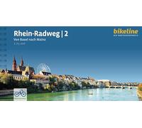 Rhein Radweg 2 Von Basel - Mainz: Von Basel nach Mainz, 1:75:000, 381 km, GPS-Tracks Download, LiveUpdate (Radtourenbücher)