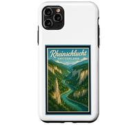 Rheinschlucht Swiss Grand Canyon Switzerland Vintage Graphic Case for iPhone 11 Pro Max