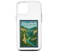 Rheinschlucht Swiss Grand Canyon Switzerland Vintage Graphic Case for iPhone 12/12 Pro