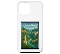 Rheinschlucht Swiss Grand Canyon Switzerland Vintage Graphic Case for iPhone 12 Pro Max