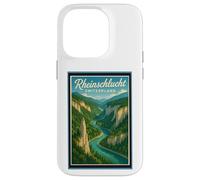 Rheinschlucht Swiss Grand Canyon Switzerland Vintage Graphic Case for iPhone 14 Pro