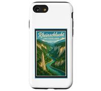 Rheinschlucht Swiss Grand Canyon Switzerland Vintage Graphic Case for iPhone SE (2020) / 7 / 8