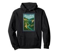 Rheinschlucht Swiss Grand Canyon Switzerland Vintage Graphic Pullover Hoodie