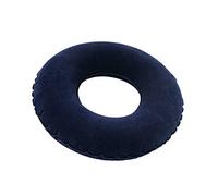 Rheross Inflatable Pile Ring Pad Donut Pillow Vinyl Rubber Seat Acne-Black