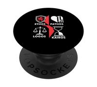 Rhetorical Appeals Definition Print Ethos, Pathos, Logos PopSockets Adhesive PopGrip