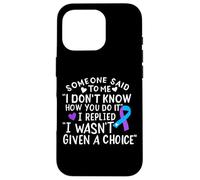 Rheumatoid Arthritis Awareness Warrior Support Ribbon Case for iPhone 16 Pro