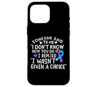 Rheumatoid Arthritis Awareness Warrior Support Ribbon Case for iPhone 16 Pro Max