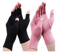 Rheumatoid Arthritis Gloves - Compression Gloves Fingerless Joint Pain Relief Hand Mitten Warmth Gloves Carpal Tunnel Gloves for Women Men