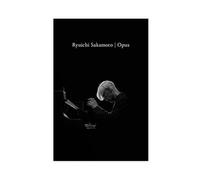 RHFWEC Ryuichi Sakamoto Opus Filmposter Canvas Poster Wall Art Decor Print Picture Paintings for Living Room Bedroom Decoration 12x18inch(30x45cm)