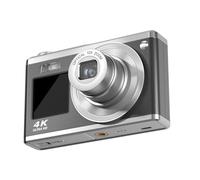 Rhghfujhgy 1 PCS 4K Optical Zoom CCD Digital Camera Photography Camera Camera 64 Million Pixels Black