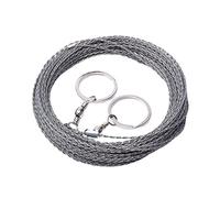 Rhghfujhgy Mini Stainless Steel Wire Saw,Pocket Chainsaw,Portable Camping Saw Wire Saw,Wire Hand Saw Field Saw Wire 10M