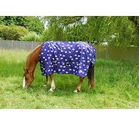 Rhinegold 0 Rhinegold Star Torrent Rug-lightweight No Fill Outdoor rug, Star Design, 4 6 UK