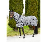 Rhinegold Africa Combo Mesh Fly Rug-4/9-Zebra