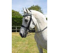Rhinegold Anatomic Double Bridle - Extra Full - Black