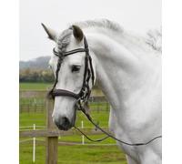 Rhinegold Anatomical Cavesson Bridle-Full-Havana
