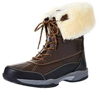Rhinegold Arctic Boots-6 (39)-Brown, UK EU