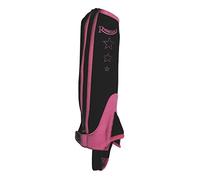 Rhinegold CHILDREN’S HALF CHAPS - Synthetic Horse Riding Gaiters with Elasticated Fit, Durable Zip & Sparkly Star Design - Pony & Equestrian Wear - Pink or Blue - Sizes M, L, XL