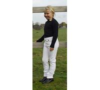 Rhinegold Childrens Jodhpurs -28-White