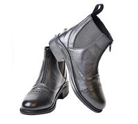 Rhinegold Childs Kentucky Zip Front Paddock Boot-12-Black