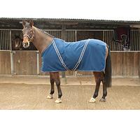 Rhinegold Comfey Fleece Horse Rug in Navy 5.9, Navy