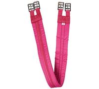 Rhinegold Cotton Padded Girth - 48" - Raspberry