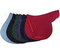 Rhinegold Cotton Quilted Numnah - Pony - Purple