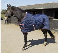 Rhinegold Dallas Chevron Stable Quilt-6/3-Navy