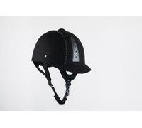 Rhinegold Dial To Fit Aphrodite Crystal Trim Hat-XS(50-53) BK - BSI PAS015:2011/EN1384:2023