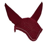 Rhinegold Diamante Fly Hood/Noise Muffler-Full-Bordeaux