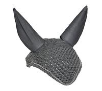 Rhinegold Diamante Fly Hood/Noise Muffler-Full-Lava Grey
