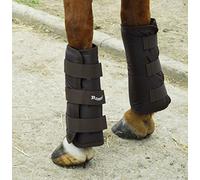Rhinegold Elite Half Length Travel Boots-Cob-Black