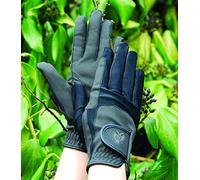 Rhinegold Elite Stretch Competition Glove, Medium, Black