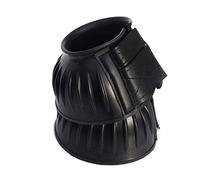 Rhinegold Elite Touch Tape Closure Over-Reach Boot-Medium-Black