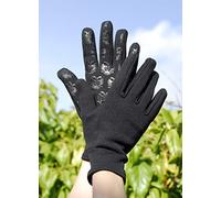 Rhinegold Fleece Lined Gloves-Small-Black