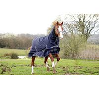 Rhinegold Full Neck Arizona Outdoor Rug - Mediumweight 100gsm Polyfill, Navy, 7'0"