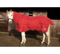 Rhinegold Full Neck Dakota 300g Stable Quilt Horse Rug (5'9", Red Check)