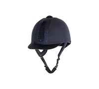 Rhinegold Glitter Pro Riding Hat-7-Navy