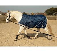 Rhinegold Horsewalker/Lunge Exercise Rug in Navy 5.6