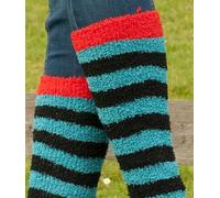 Rhinegold Junior Soft Touch Knee High Socks-NVY/RED