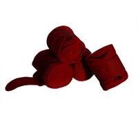Rhinegold Knitted Travel/Stable Bandages-Red