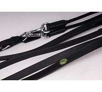 Rhinegold Leather And Rope Draw Reins-Havana