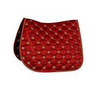 Rhinegold Lucky Clover Satin Saddle Pad