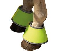 Rhinegold Reflective Over Reach Boots - Pony-Yellow
