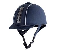 Rhinegold Reflective Pro Riding Hat-6.7/8-Navy